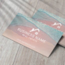 Search for beach house business cards Realtor
