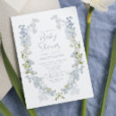 Search for elegant watercolor floral baby shower invitations Nature