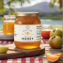 Recherche de honey bee product labels Pot de miel