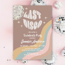 Search for last disco bachelorette party invitations Groovy