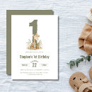 Search for giraffe 1st birthday invitations Boho