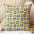 Search for mustard and grey pillows Modern