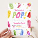 Search for shes ready to pop invitations Popsicle