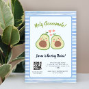 Search for avocado baby shower invitations Gender neutral
