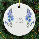 Search for birth flower ornaments Floral
