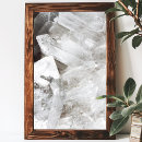 Recherche de pierres précieuses posters Boho