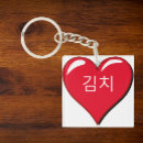 Search for korean keychains Kimchi