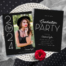 Recherche de black graduation invitations Classe de 2024