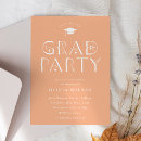 Recherche de peach invitations Boho