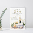 Search for adult spa party invitations Massage