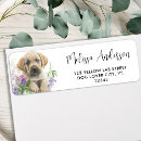 Search for yellow labs return address labels Pet