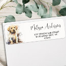 Search for yellow labs return address labels Pet