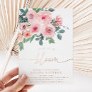Search for girly bridal shower invitations Love is in bloom