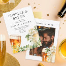 Search for beer and wine invitations Bubbles and brews