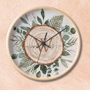 Search for wood slice clocks Farmhouse