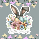 Search for grey rabbit stickers Easter