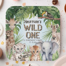 Search for jungle paper plates Elephant