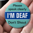 Search for hearing impaired buttons Deafness