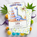 Search for three rex boy invitations Jungle