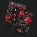 Search for red black save the dates Floral