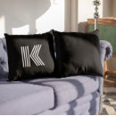 Recherche de lignes noires coussins Newly weds