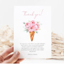 Search for ice cream thank you cards Modern