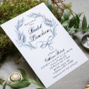 Search for winter bridal luncheon invitations Watercolor