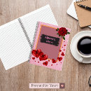 Search for valentine notebooks Roses