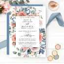 Recherche de elegant garden mariage invitations Bleu poussiéreux