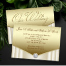 Recherche de diamants mariage invitations À un d'or