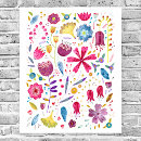 Recherche de motif floral moderne posters Botanique
