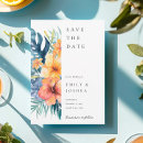 Search for tropical save the dates Flowers