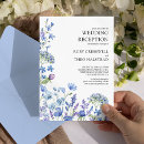 Search for blue and lavender wedding invitations For her