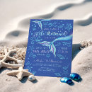 Recherche de blue mermaid invitations Sirène