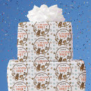Search for paw prints wrapping paper Puppy