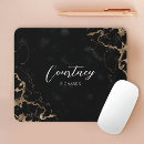 Search for black marble mousepads Modern