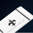 Search for fleur de lis business cards French
