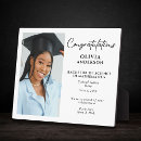 Search for college graduation plaques Black and white