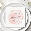 Search for abstract watercolor napkins Bridal shower