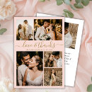 Search for blush thank you cards Love and thanks