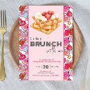 Search for kids brunch birthday invitations Pink