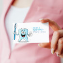 Recherche de dentiste drôle cartes visite Pédiatrique