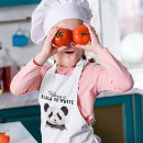 Search for pink panda aprons For kids