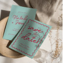 Recherche de colorful save the dates Élégant