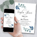 Search for co ed bridal shower invitations Eucalyptus leaves