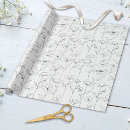 Search for black and white flowers wrapping paper Minimalist