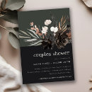 Search for goth bridal shower invitations Modern elegant