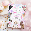 Search for pawty invitations Cat party