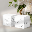 Search for classic elegant wedding wedding favour boxes Black and white