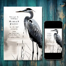 Search for blue heron invitations Couple